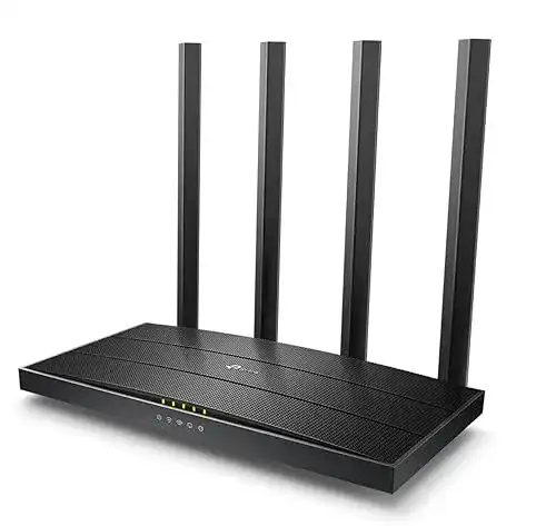 TP-Link Archer C6 Dualband WLAN-Router mit 5GHz und Gigabit-Geschwindigkeit