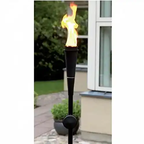 Gartenfackel Krause & Sohn aus Metall mit Lampenölbetrieb