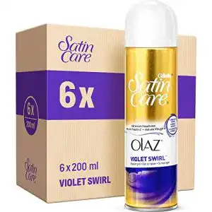 Gillette Rasiergel für Frauen Satin Care Gel Violet Swirl
