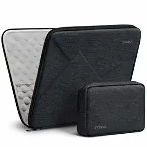 Inateck EVA Laptoptasche für MacBook Air und Pro, stoßfest und kompatibel