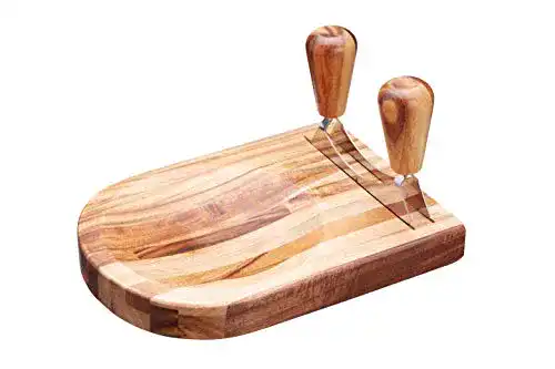 Wiegemesser Natural Elements Mezzaluna Doppel-Hobel Set