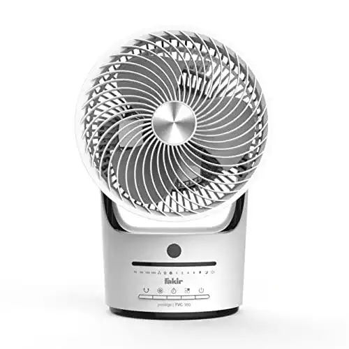 Leiser Ventilator Fakir Prestige TVC 360 mit Funkfernbedienung