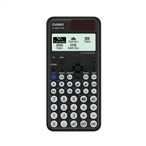 Casio fx-85GTCW wissenschaftlicher Taschenrechner in Schwarz