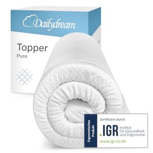 Visco-Topper 160 x 200 cm für Matratzen und Boxspringbetten