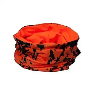 Schlauchschal Hubertus Neckwarmer aus Microfleece in Signalorange