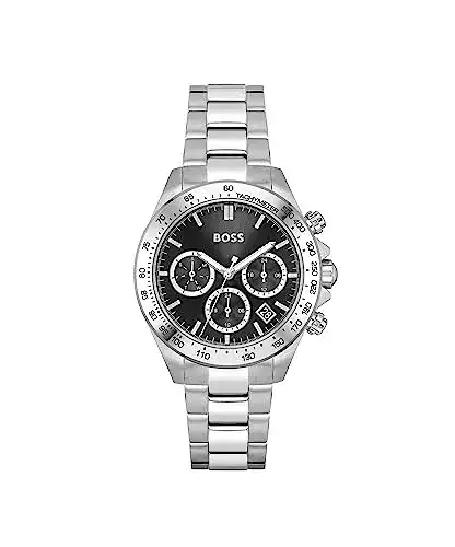 Chronograph BOSS Multi Zifferblatt Quarz Uhr für Damen