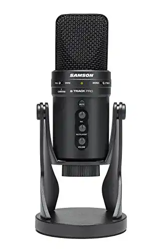 Samson G-Track Pro – USB Mikrofon mit Audio-Schnittstelle