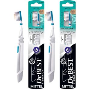 Dr. Best Vibration Multi Expert Zahnbürste mit Batterie
