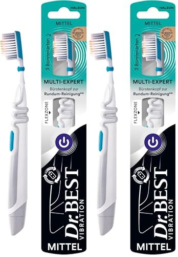 Dr. Best Vibration Multi Expert Zahnbürste mit Batterie