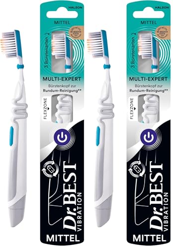 Dr. Best Vibration Multi Expert Zahnbürste mit Batterie