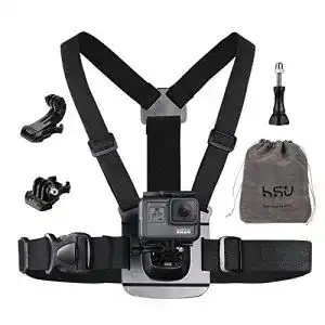 GoPro Brustgurt Hsu Halterung für Action-Kameras mit J-Haken Zubehör