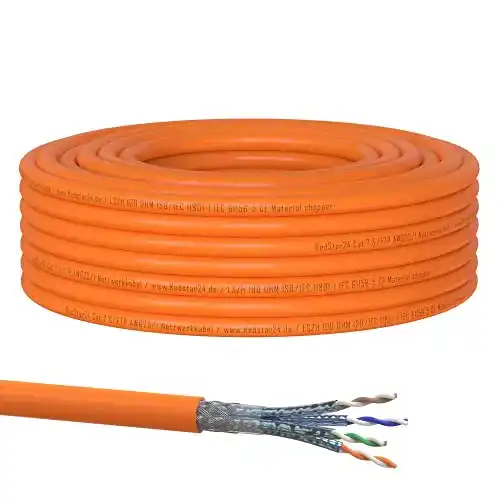 Cat 7 Verlegekabel 15m für Netzwerkverbindungen