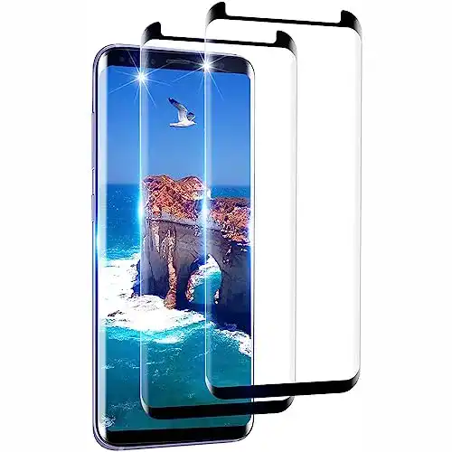 Samsung Galaxy S8 Schutzfolie AssKdys gehärtetes Glas 9H