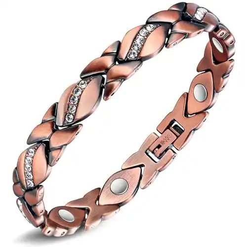 Kupferarmband Jeracol – Kupfer Magnetarmband für therapeutische Anwendungen