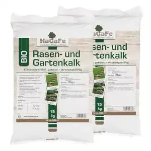 Rasenkalk HaGaFe Gartenkalk 30 kg für 600 m²