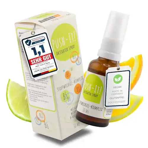 Vitamin B12 Spray hCGC – Hochdosiertes Vitamin B Komplex Spray