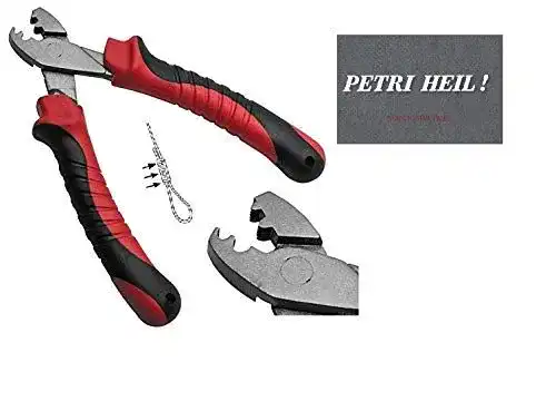 Klemmhülsenzange STMK 15,3 cm mit kostenlosem Petri Heil! Aufkleber