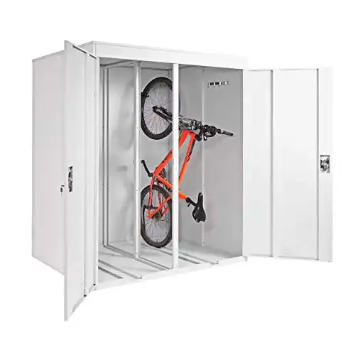 Fahrradgarage Mendler HWC-H66 für zwei Fahrräder