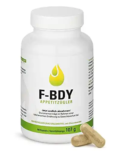 Vihado F-BDY Kapseln Appetitzügler mit Konjakwurzel für Gewichtsreduktion