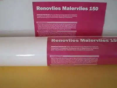 Malervlies Tapete Renovlies 150 g für Anstrich und Renovierung