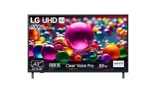 Fernseher bis 400 Euro Lg 43UA75006LA 43 Zoll 4K UHD AI TV