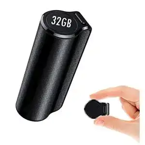 Mini-Diktiergerät MTFY mit 32GB Speicher und Stimmenaktivierung