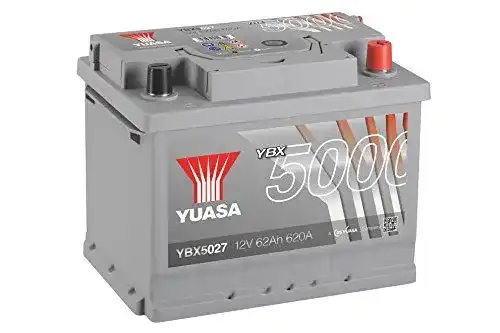 Autobatterie 65Ah Yuasa 640A YBX5027 Starterbatterie für verschiedene Modelle