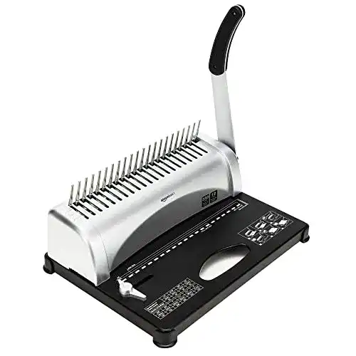Bindegerät von AmazonBasics für professionelle Dokumentenbindung
