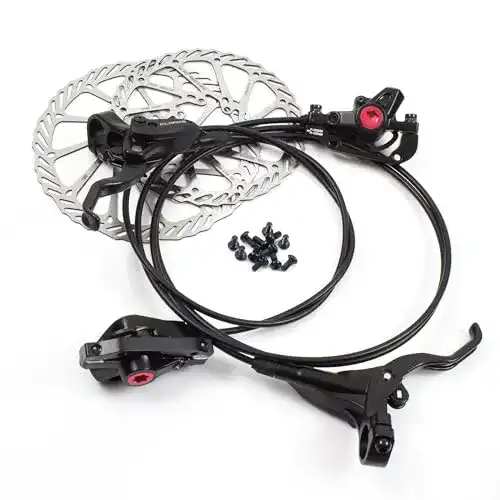 Clarks Eastway M2 Hydraulische Fahrradbremse Set mit Rotoren 180 mm und 160 mm