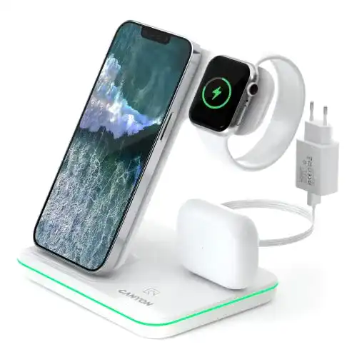 Canyon 3 in 1 Ladestation für Apple Watch, iPhone und AirPods
