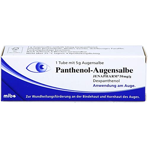Panthenol Augensalbe Jenapha 5 g