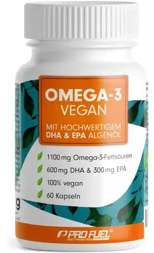 Algenöl-Kapseln Omega-3 vegan 60 Stück