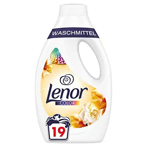 Lenor Waschmittel Flüssig für 19 Waschladungen mit Farbschutz