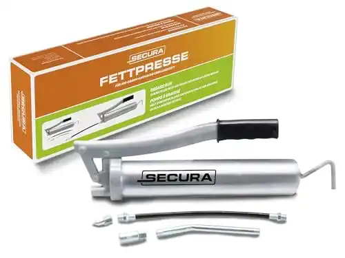 Fettpresse Secura Handhebel Presse 3-teilig 400g