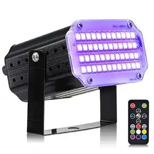 Stroboskoplicht Romyse Mini mit 48 RGB-LEDs für Partys und Events