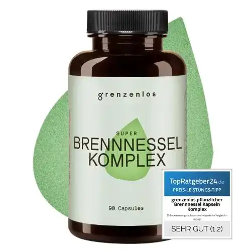 Entwässerungstabletten Brennnessel Kapseln von grenzenlos