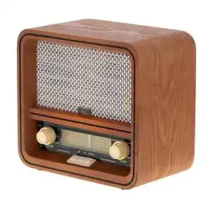 Nostalgieradio Camry CR 1188 mit Holzgehäuse und Bluetooth-Funktion