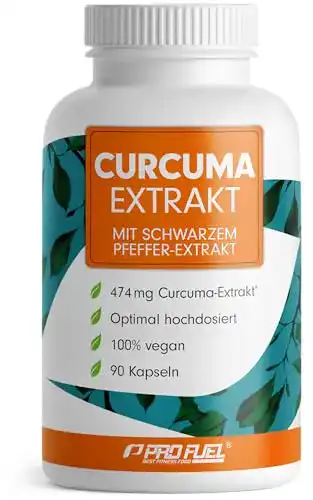 Kurkuma Kapseln ProFuel Curcuma hochdosiert