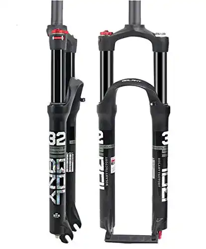 Federgabel DFWYG MTB Luft für 26/27,5/29 Zoll Flexible Fahrradgabel