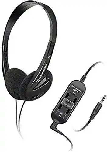 Sennheiser HD 35 TV Kopfhörer Schwarz Offene TV-Kopfhörer