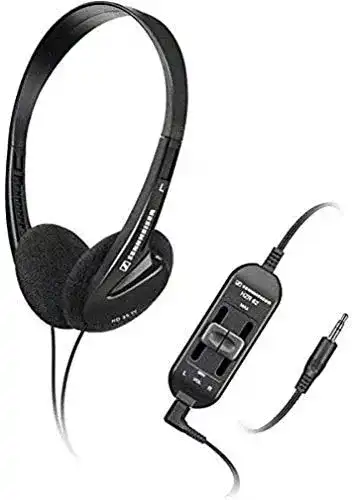 Sennheiser HD 35 TV Kopfhörer Schwarz Offene TV-Kopfhörer