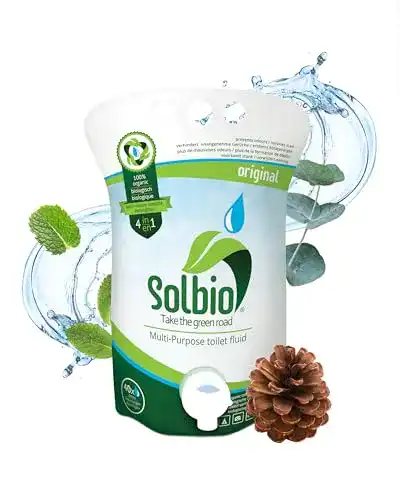 Sanitärflüssigkeit Solbio Original XL 1,6 Liter für Campingtoiletten