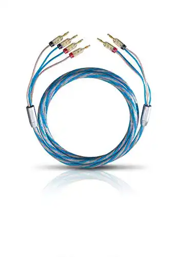Bi-Wiring Lautsprecherkabel OEHLBACH Bi Tech 4B 200 mit Banana-Verbinder