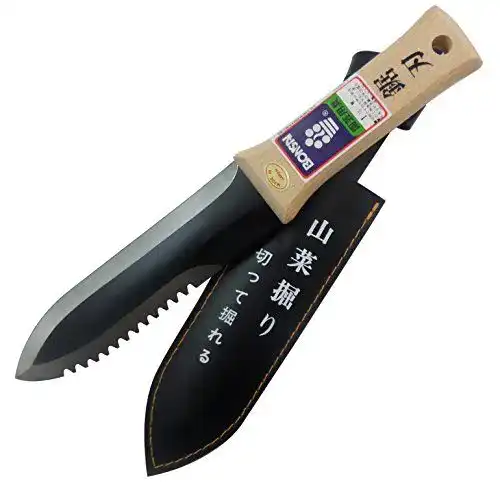 Grabungsmesser und Hori-Hori Pflanzmesser für den Garten