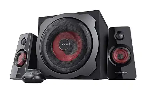 Trust Gaming GXT 38 2.1 Lautsprechersystem mit Subwoofer