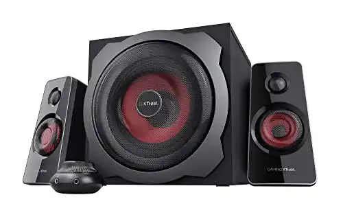 Trust Gaming GXT 38 2.1 Lautsprechersystem mit Subwoofer