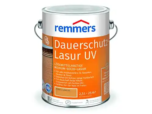 Remmers Dauerschutz-Lasur UV Pinie/Lärche 2,5 Liter für Holzschutz