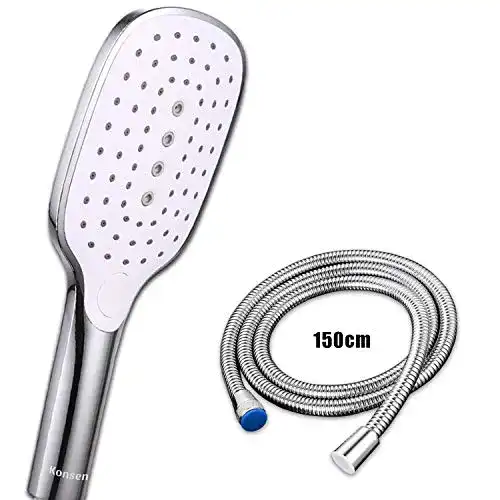 Wassersparender Duschkopf Konsen KS-586 mit verschiedenen Strahlarten