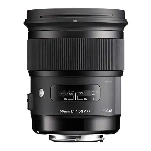 Sigma 50mm F1.4 DG HSM Art Objektiv für Nikon F im Vergleich