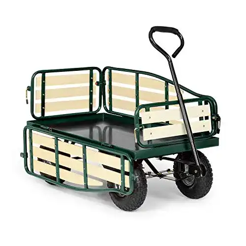 Rasentraktor-Anhänger Waldbeck Ventura Bollerwagen für Transport